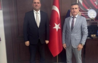 Başkan Sivrikaya defterdar Yaşar’ı ziyaret etti