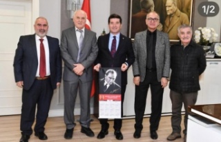 Başkan Uludüz Başkan Kaya’yı ziyaret etti