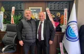 Başkan zihni Başkan erdem’i ziyaret etti.