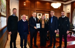 Başkan Aktürk, Vali Şahin’i ziyaret etti