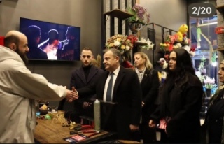 Başkan Bak Esnafı Ziyaret Etti