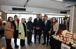 BAŞKAN EKİM’DEN ÜRETEN KADINLARA DESTEK