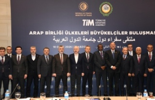 Başkan Genç, Arap Birliği ülkelerinin büyükelçileri...