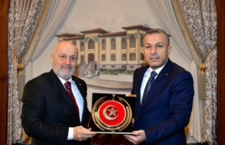 Başkan Keleş, Vali Şahin’i ziyaret etti