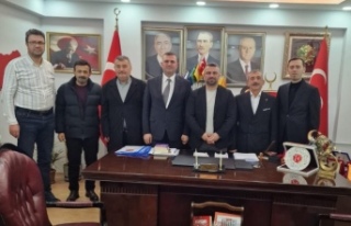 Başkan Yazıcı, Başkan Sivrikaya’yı ziyaret...