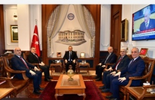 Bölge Müdürleri, Vali Şahin’i ziyaret ettiler