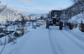 BÜYÜKŞEHİR EKİPLERİ KIŞ NÖBETİNDE