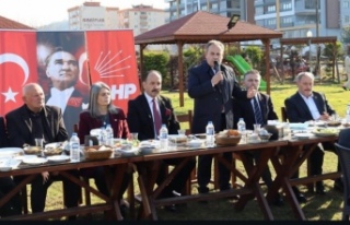 CHP’liler muhtarlari dinlediler.