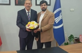 İl Başkanı yetim başkan Sivrikaya’yı ziyaret...