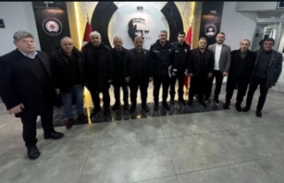 İlçe emniyet müdürü Bülbül muhtarlarla toplandı.