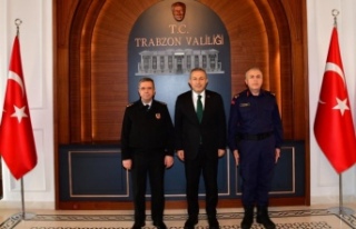 Jandarmadan vali Şahin’i ziyaret