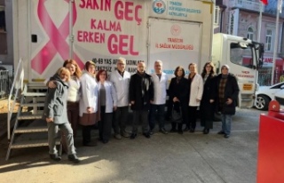 Kanser Tarama Aracı Şehri Arşınlıyor