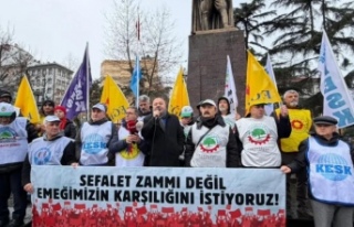 KESK Atatürk alanındaydı