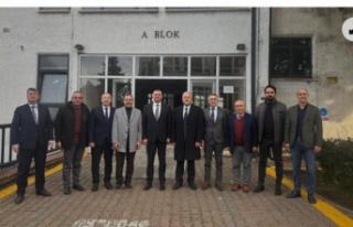 MHP’liler Trabzon Üniversitesi’ni ziyaret ettiler.