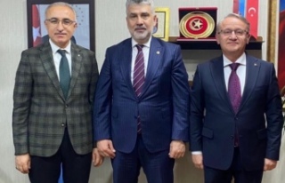 Milletvekili Büyükaydın’ı ziyaret.