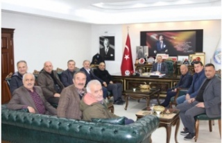 Muhtarlar Başkan Koçal’ı ziyaret ettiler