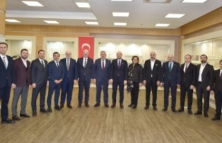 MÜSİAD Heyetinden TTSO'ya ziyaret