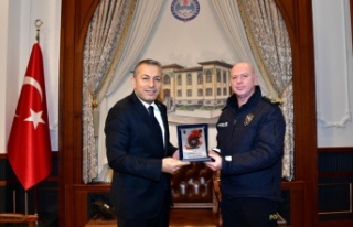 Yüksekokul Müdürü Akıntürk, Vali Şahin’i...