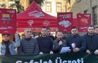 Sefalet ücreti istemiyoruz.