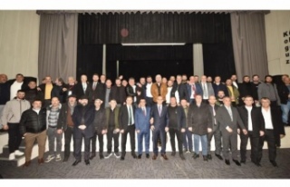 Servisçiler başkan günaydın ile yola devam dediler.