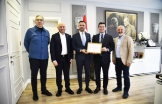 TEV’DEN BAŞKAN KAYA’YA EĞİTİME DESTEK TEŞEKKÜRÜ