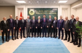 Trabzon heyeti bakan kurumu ziyaret etti