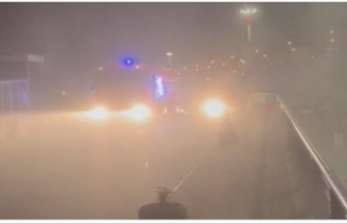 Trabzon Havalimanı İç hatlar Terminalinde Yangın