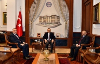 Türksat’tan vali Şahin’i ziyaret