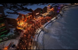 Uzungöl‘de trafik felç.