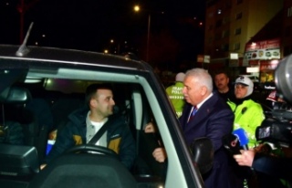Vali Aziz Yıldırım Yeni Yıl Dolayısıyla Trafik...