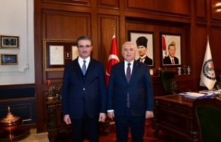 Vali Barış vali Yıldırım’ı ziyaret etti