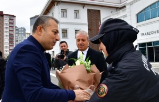 Vali Şahin il emniyet müdürü Loğoğlu’nu ziyaret...