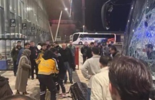 Yeni terminalde kaza.