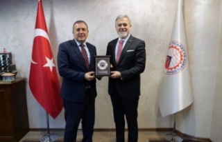 Yeniden Refah Partisi'nden TTSO'ya ziyaret