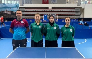 BÜYÜKŞEHİR KADIN MASA TENİSİNDE LİDER