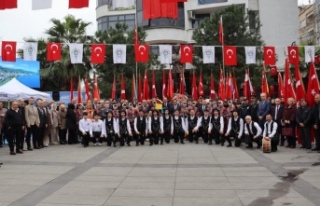 AKÇAABAT’IN KURTULUŞUNUN 108. YILI TÖRENLE KUTLANDI