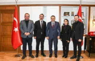 Av. Orhan  Av. Genç’i ziyaret etti.