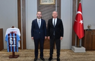 Av.Cora Emniyet Müdürü Loğoğlu’nu ziyaret etti