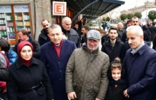 Bakan Uraloğlu şehri  arşınladı.