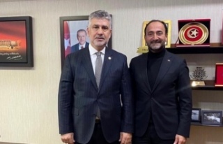 Başkan akkoç milletvekili Büyükaydın’ı ziyaret...