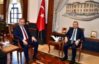 Başkan Baş  Vali Şahin’i ziyaret etti