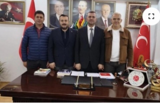 Başkan başaran Başkan Sivrikaya’yı ziyaret etti