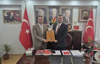 Başkan başer Başkan Sivrikaya’yı ziyaret etti