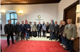 Başkan Günnar başkan genç’i ziyaret etti.