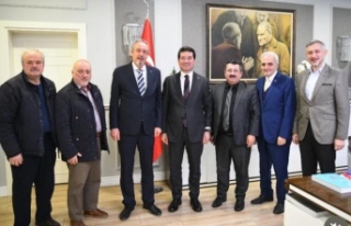 Başkan kuvvet Başkan Kaya’yı ziyaret etti.