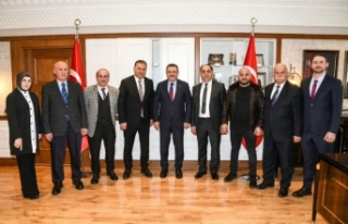 Başkan Baş, Başkan Genç’i ziyaret etti