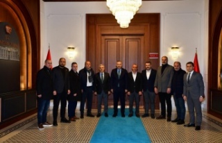 Erbaşaran, Vali Şahin’i ziyaret etti