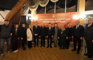 BAŞKAN EKİM, ŞEHİT VE GAZİ AİLELERİYLE İLK...