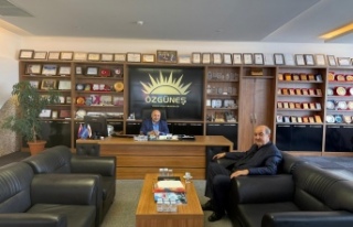 Başkan Emiroğlu, Başkan Güneş’i ziyaret etti