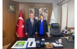 Başkan Erdem, Başkan Uzun’u ziyaret etti